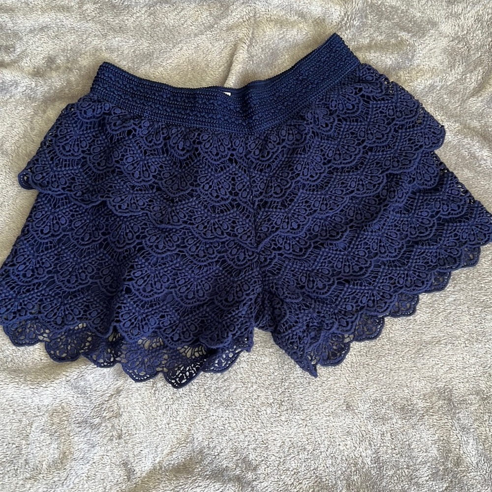 Justice lace shorts size 14/16 PLUS